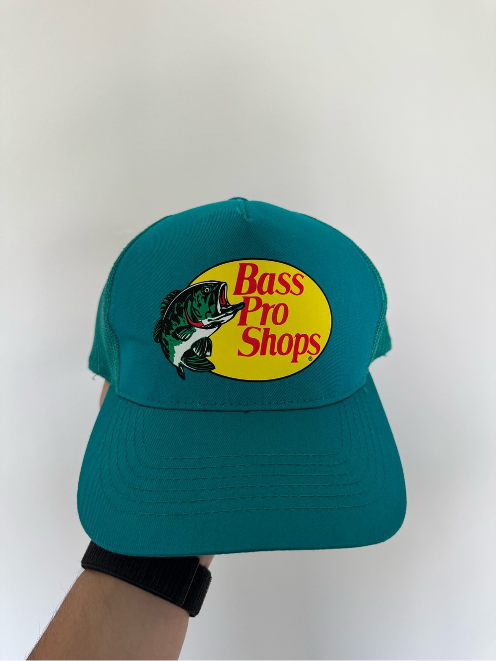 Bass Pro Shops Teal Trucker Hat